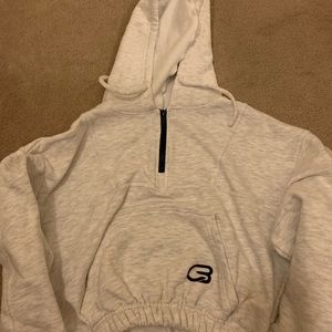 Cyclebar cropped hoodie